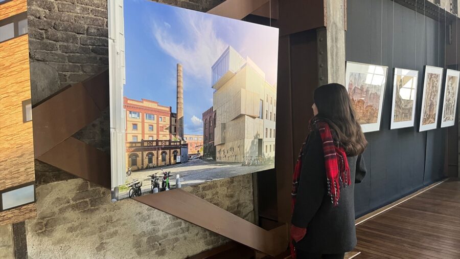 “Sergei Tchoban: Zaman Katmanları Arasında” sergisi Enerji Müzesi’nde açıldı