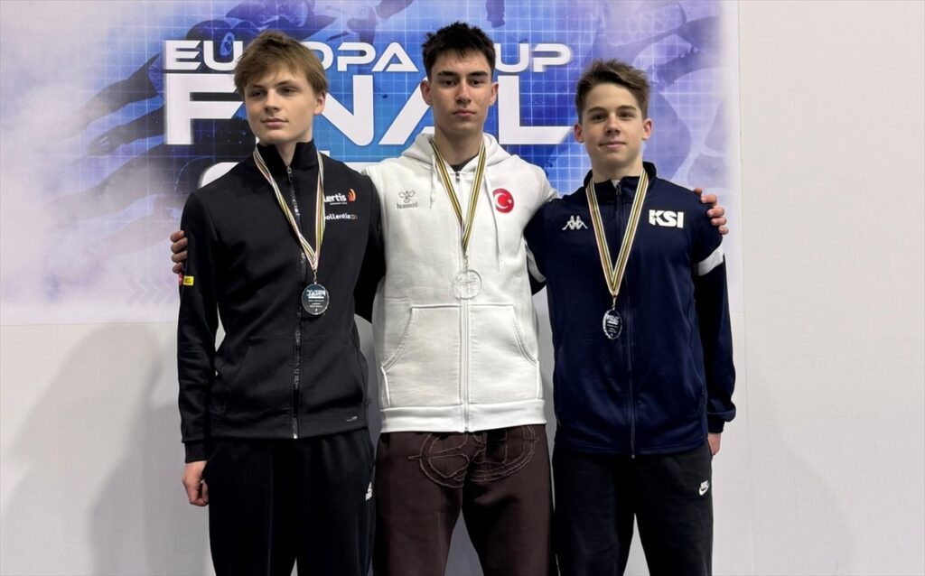 Sürat patenci İlyas Karadağ, Avrupa Kupası’nda 2 altın 1 gümüş madalya kazandı