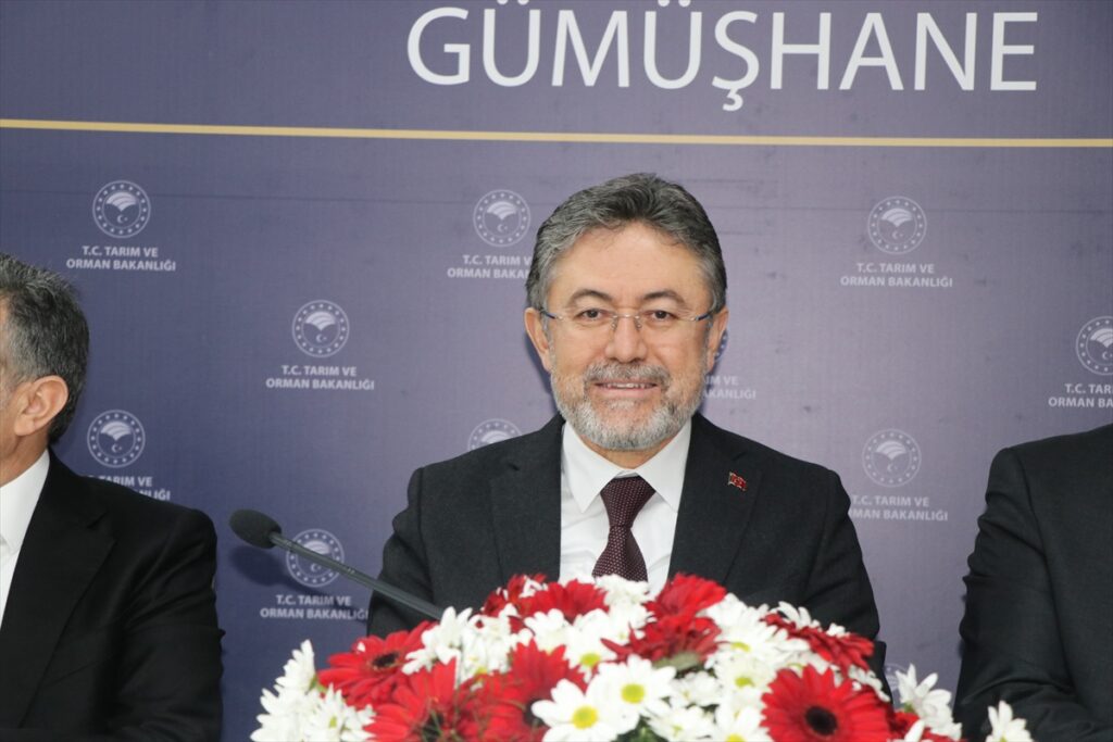 Tarım ve Orman Bakanı İbrahim Yumaklı, Gümüşhane’de konuştu: