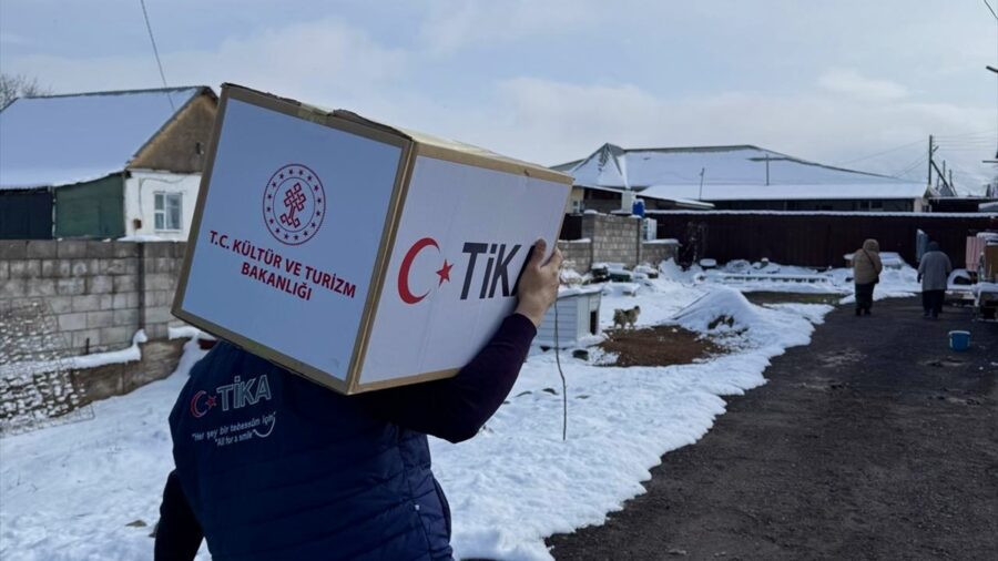 TİKA, ramazanda Kazakistan’da ihtiyaç sahibi 1400 aileye gıda yardımı ulaştırdı