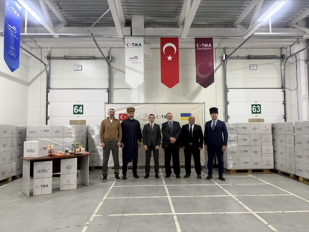 TİKA’dan Ukrayna’da ihtiyaç sahibi ailelere ramazanda gıda yardımı