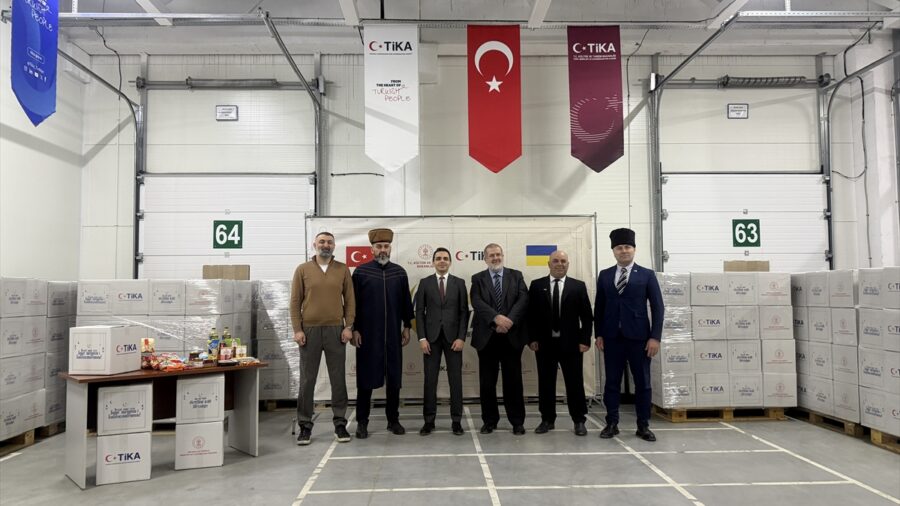 TİKA’dan Ukrayna’da ihtiyaç sahibi ailelere ramazanda gıda yardımı