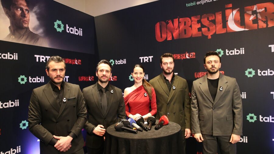 Tokat’ta çekilen “Onbeşliler” dizisinin galası yapıldı