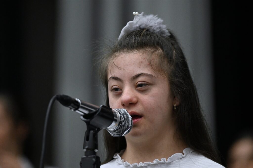 Trabzon’da down sendromlulardan oluşan koro ilk konserine hazırlanıyor