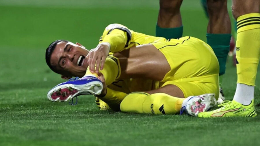 Cristiano Ronaldo Maçı Tamamlayamadı Sakatlık Tehdidiyle Karşılaştı