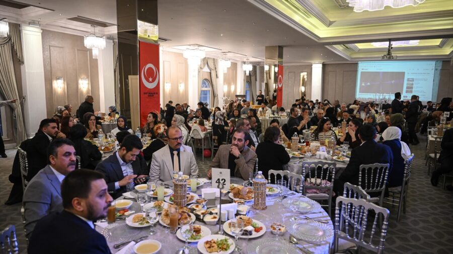 Türkiye Şehit Yakınları ve Gaziler Dayanışma Vakfınca iftar programı düzenlendi
