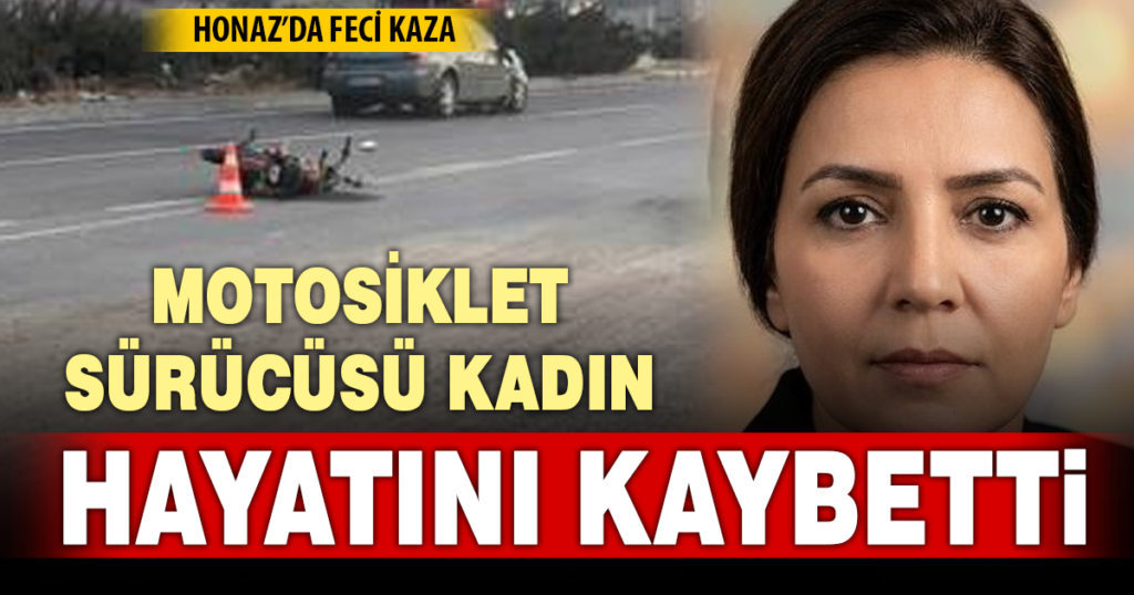 Otomobil ile çarpışan motosikletin sürücüsü hayatını kaybetti