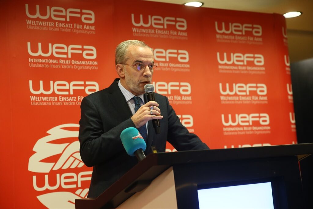 WEFA Uluslararası İnsani Yardım Organizasyonu, Viyana’da iftar programı düzenledi