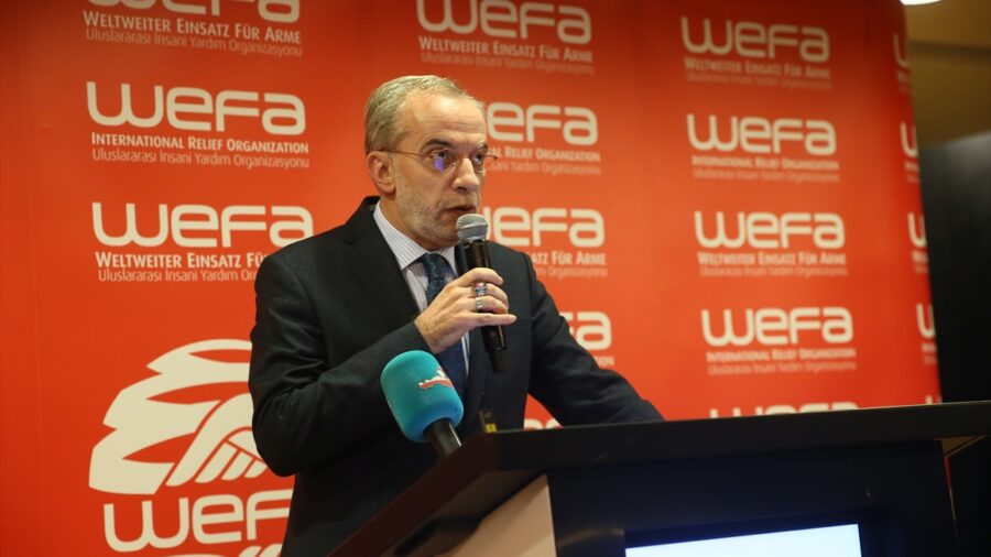 WEFA Uluslararası İnsani Yardım Organizasyonu, Viyana’da iftar programı düzenledi
