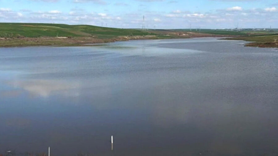 Tekirdağ’daki Türkmenli Barajı’nda Su Seviyesi Yükseldi