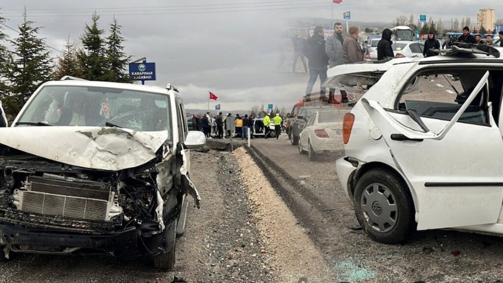 Nevşehir Aksaray Karayolunda Zincirleme Kaza: 2 Ölü 7 Yaralı