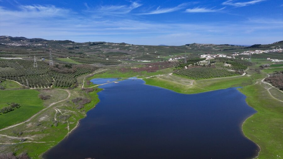 Yazın kuruma noktasına gelen Bursa’nın tarımsal sulama barajları yeniden doluyor