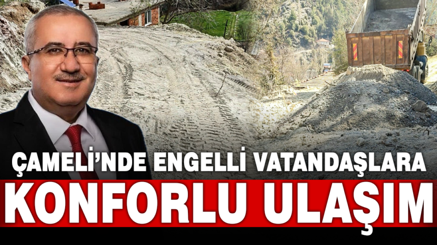 Çameli Belediyesi’nden engelli vatandaşlara ulaşım desteği