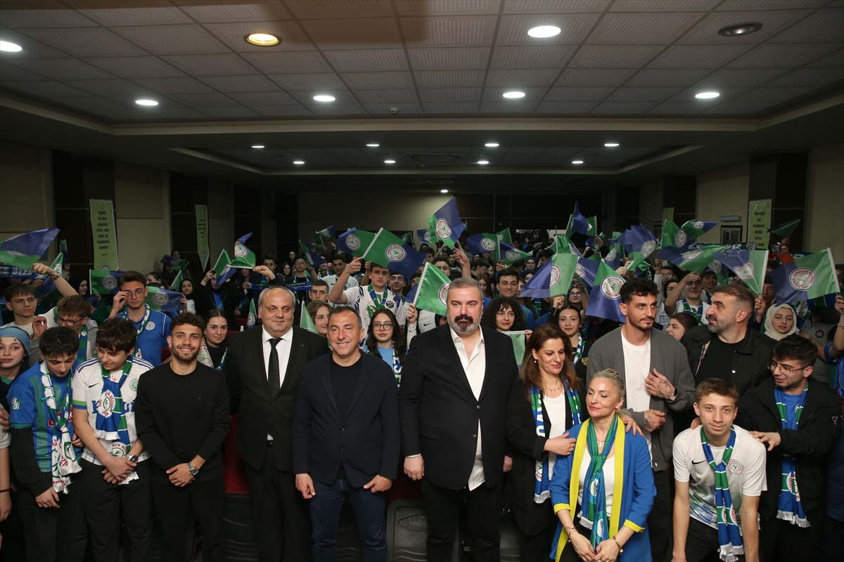 Çaykur Rizespor, lise öğrencileriyle buluştu
