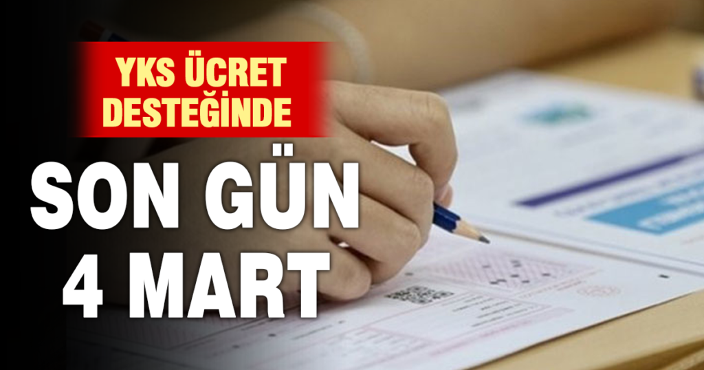 Büyükşehir YKS ücret desteği için son gün: 4 Mart | TurkArama Motoru | Sağlık ve Günlük Yaşam için Pratik Bilgiler