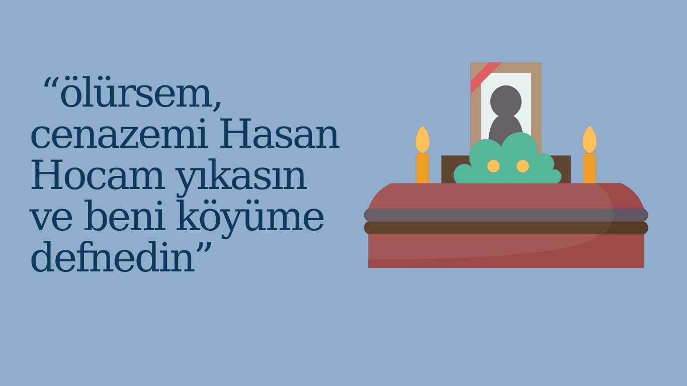 Biz İstanbul’da gidiyoruz yaşıyoruz. Babamız “ölürsem, cenazemi Hasan Hocam yıkasın ve beni köyüme defnedin” diye bize vasiyet etti. Bu vasiyeti yerine getirmek mecburiyetinde miyiz? | TurkArama Motoru | Sağlık ve Günlük Yaşam için Pratik Bilgiler